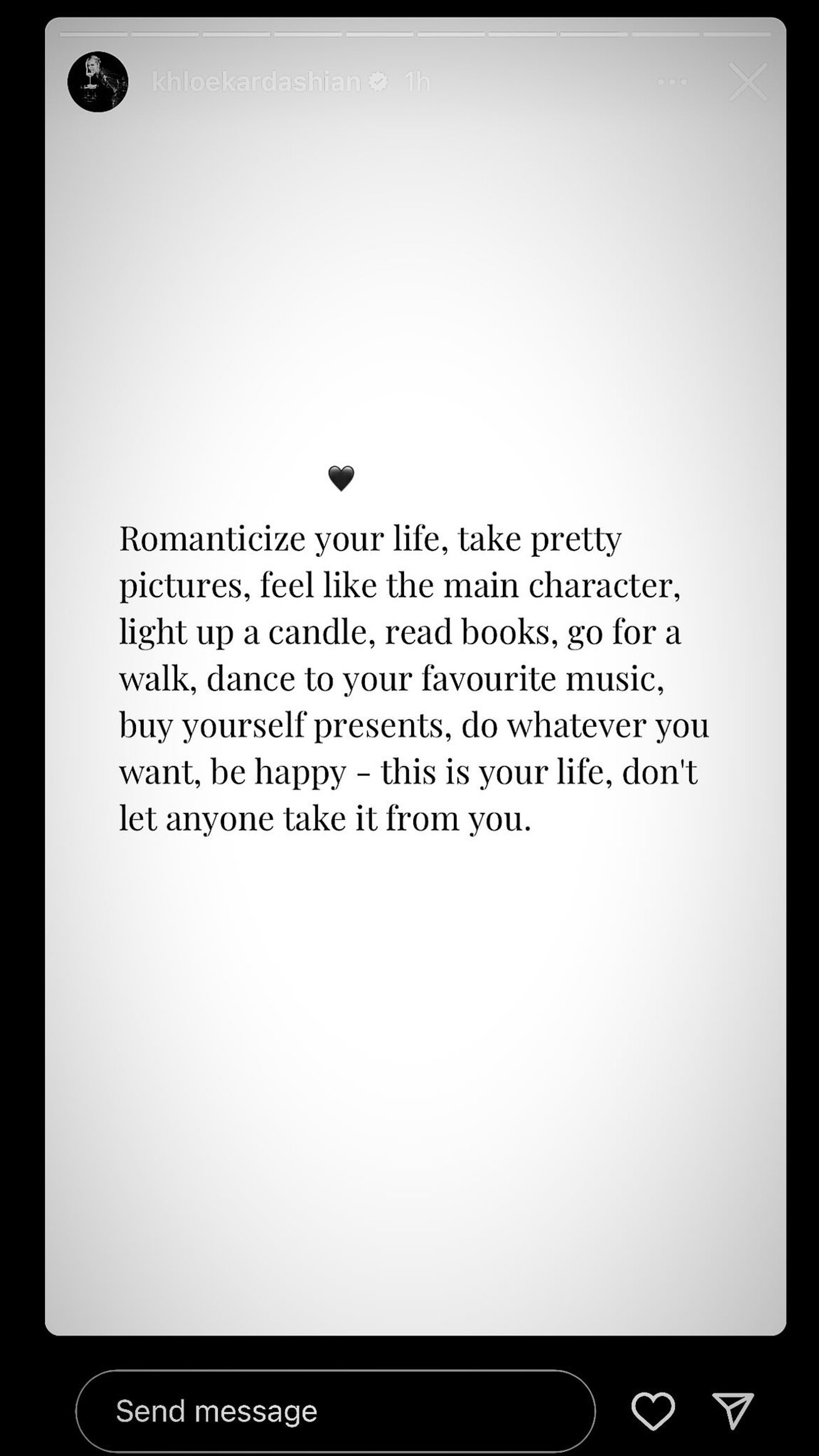 Скриншот: Инстаграм* @kourtneykardash