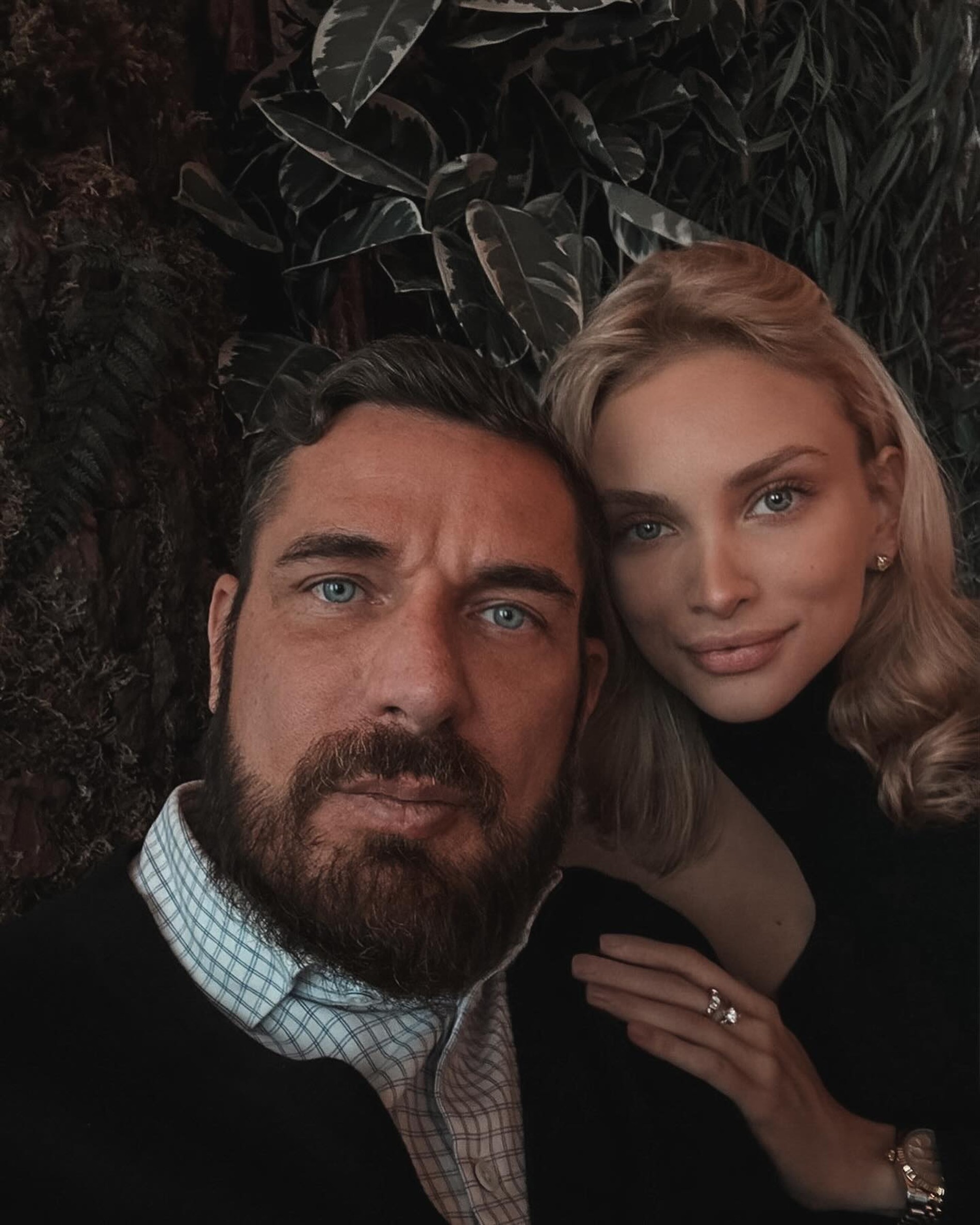 Курбан Омаров с возлюбленной Валерией. Фото: Инстаграм* @zimamoscow