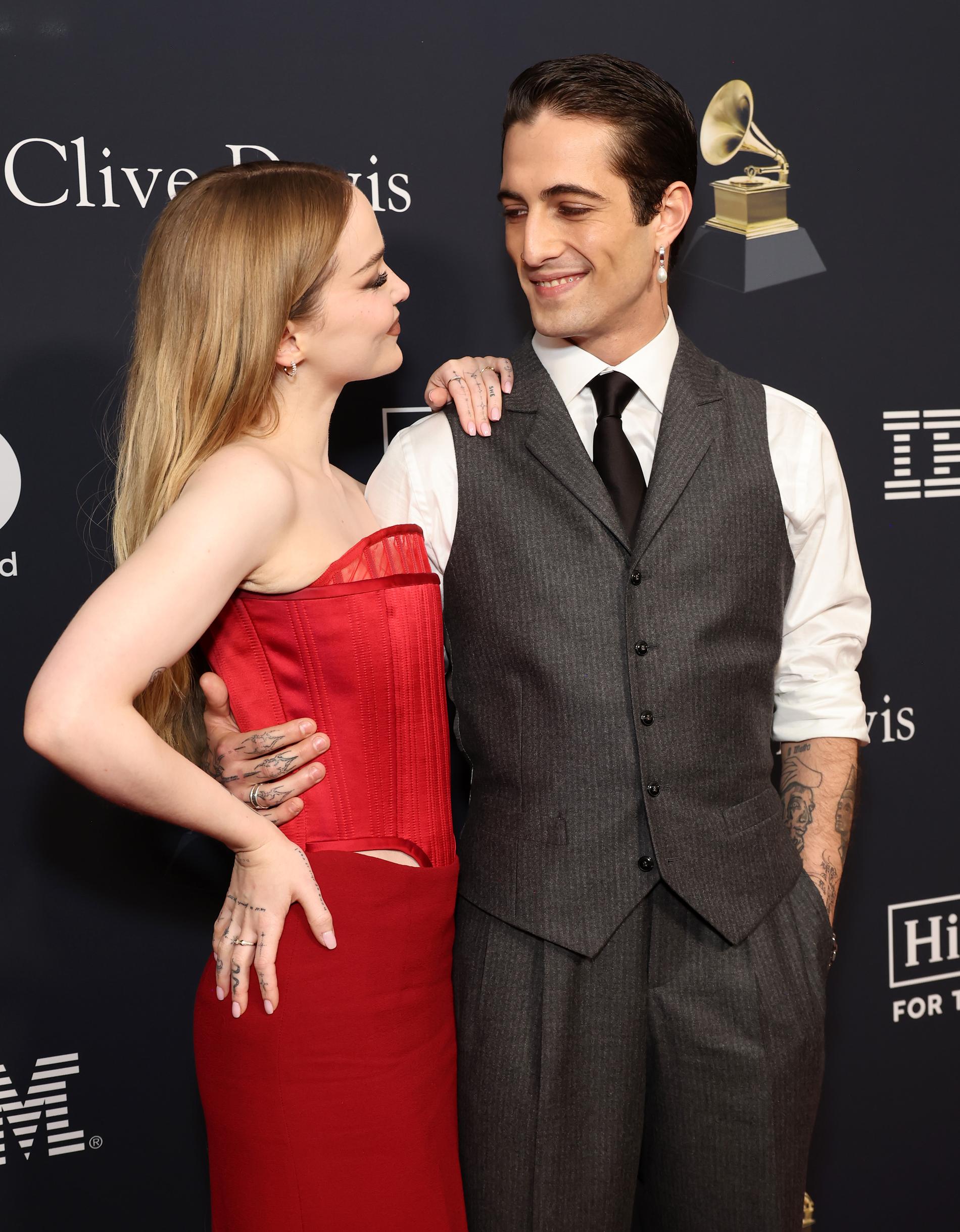 Дав Камерон и Дамиано Давид. Фото: Getty Images