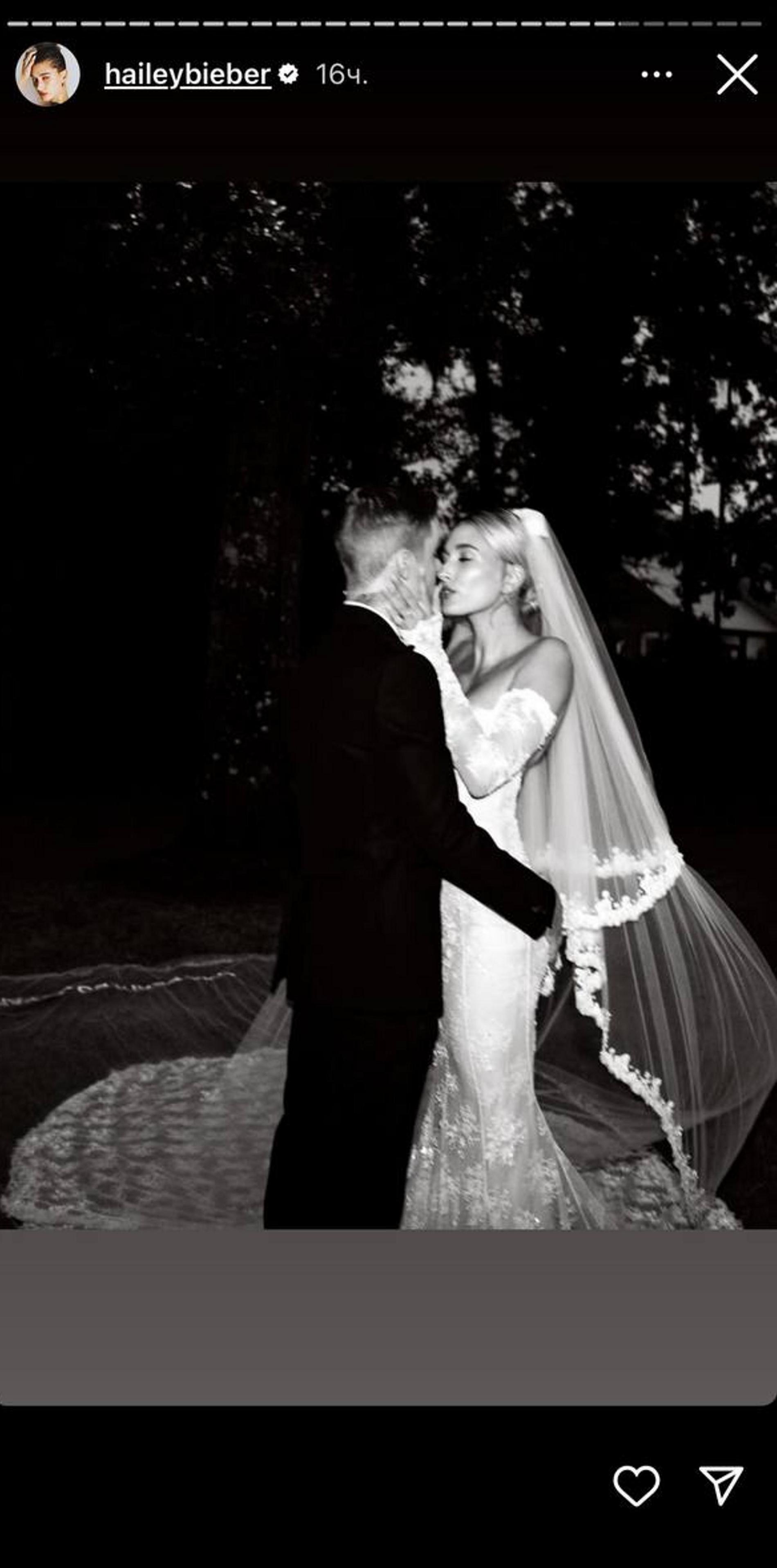 Джастин и Хейли Бибер. Фото: Инстаграм (запрещен в РФ) @haileybieber