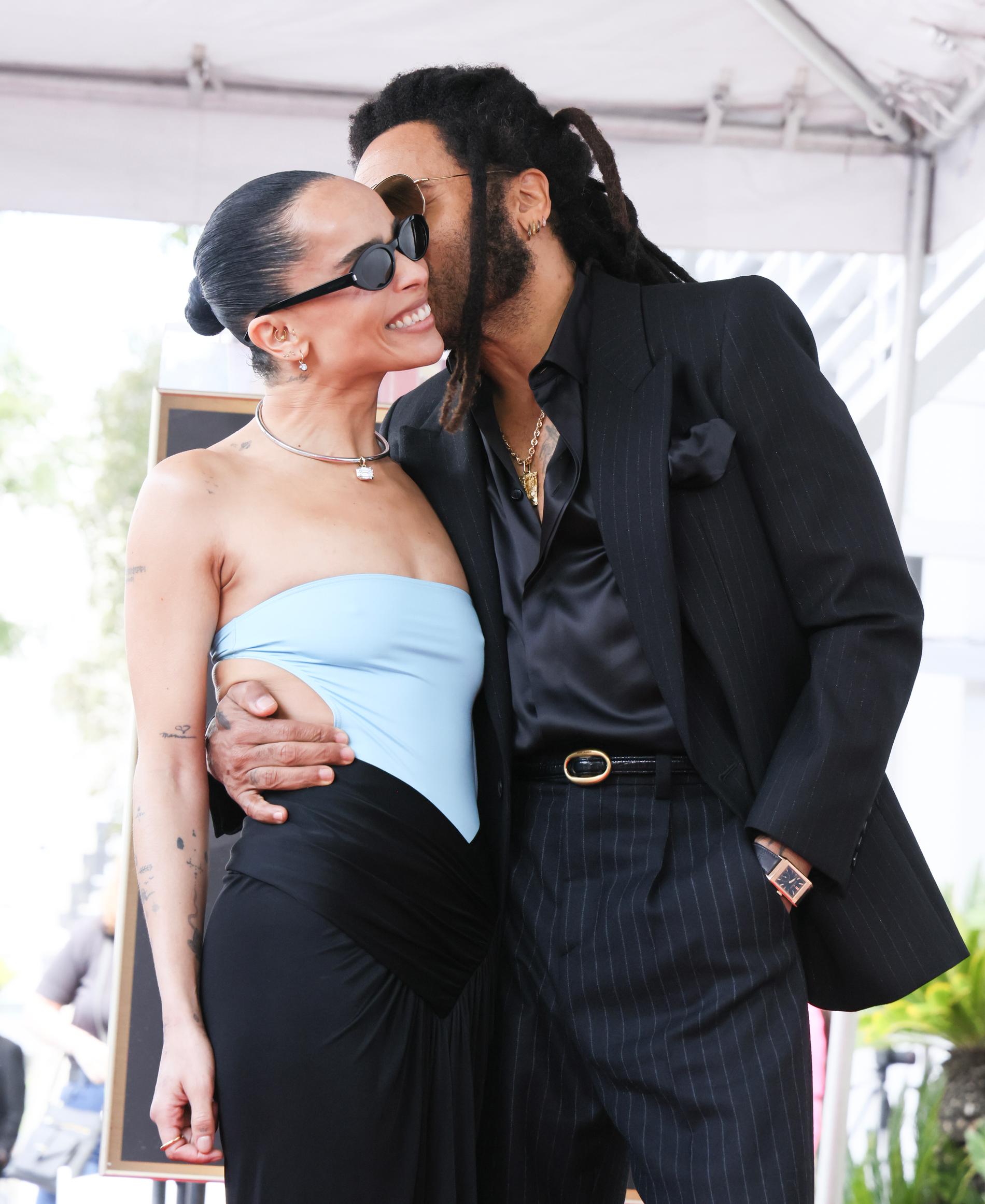 Зои и Ленни Кравиц. Фото: Getty Images