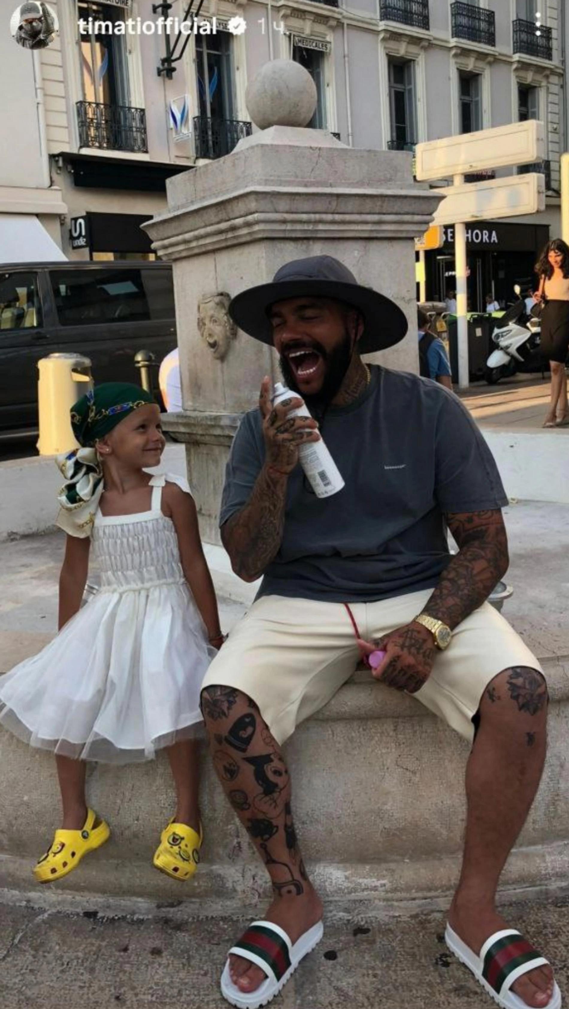 Тимати с дочерью Алисой. Фото: Инстаграм (запрещен в РФ) @timatiofficial