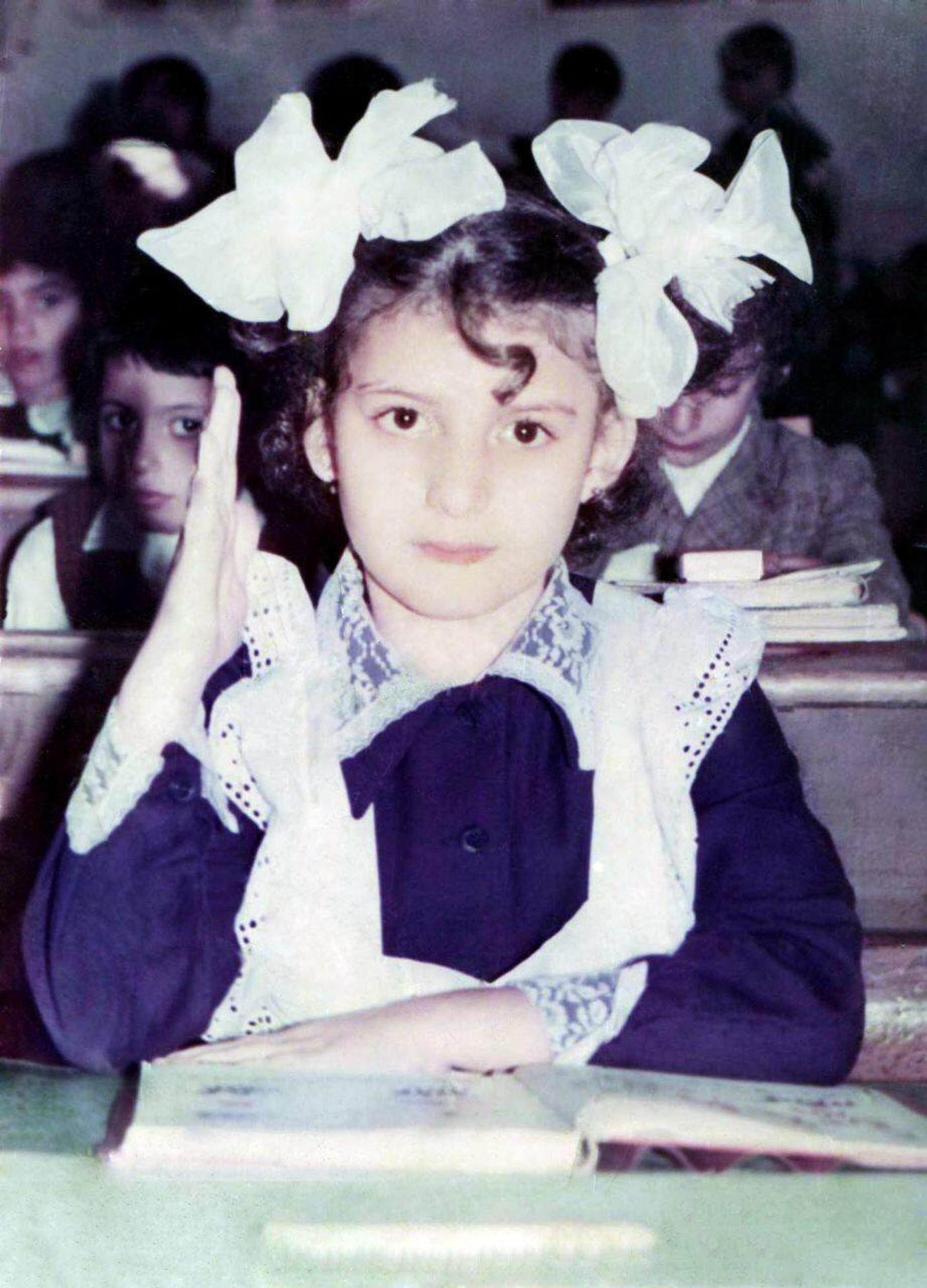 Жасмин в школе. Фото: предоставлено командой артиста