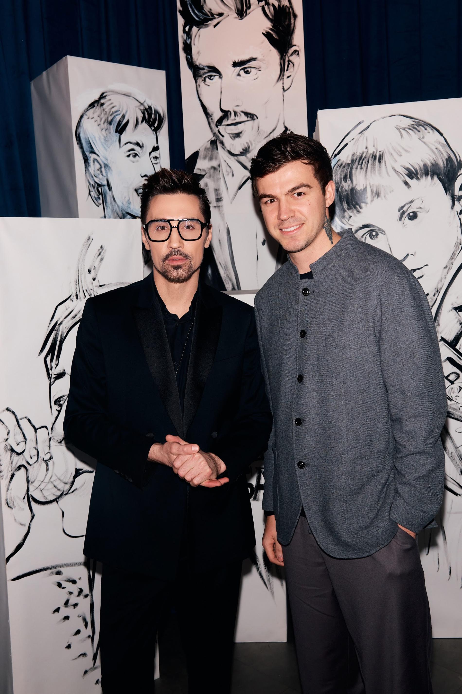 Дима Билан и Влад Череватый. Фото: пресс-служба