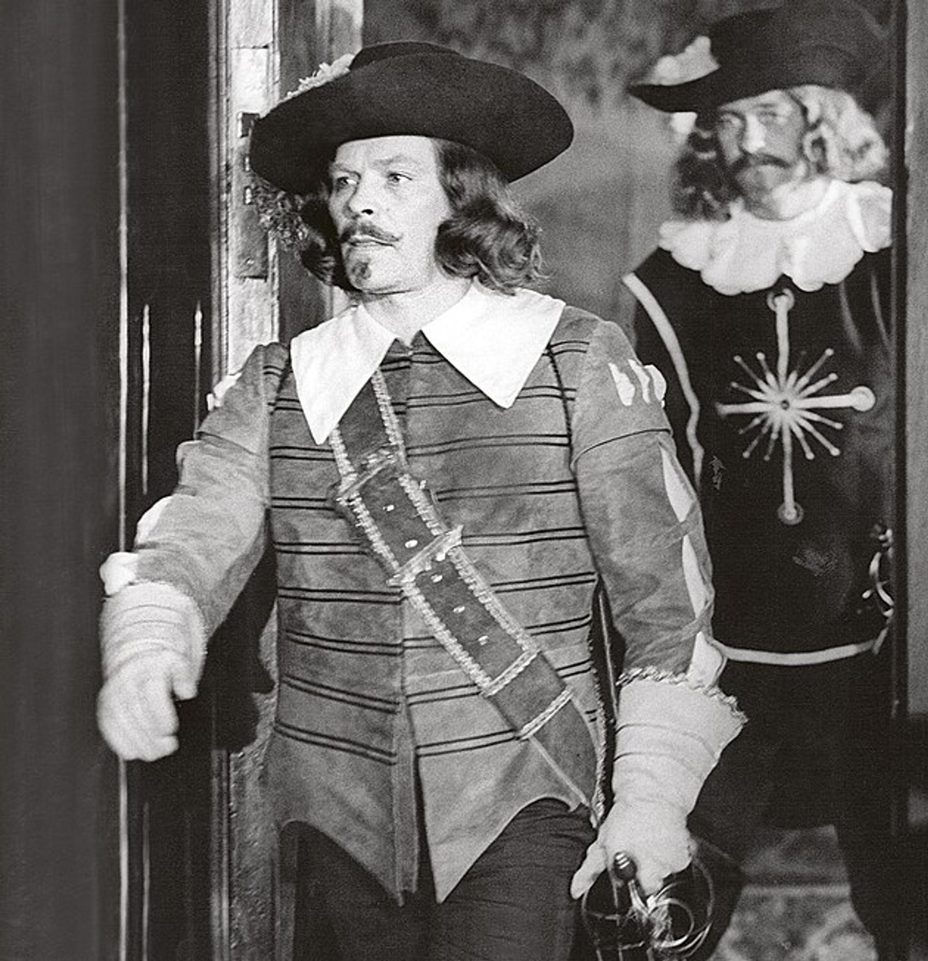 Алоис Швеглик в роли Атоса. Скриншот: «Три мушкетёра» (1983)