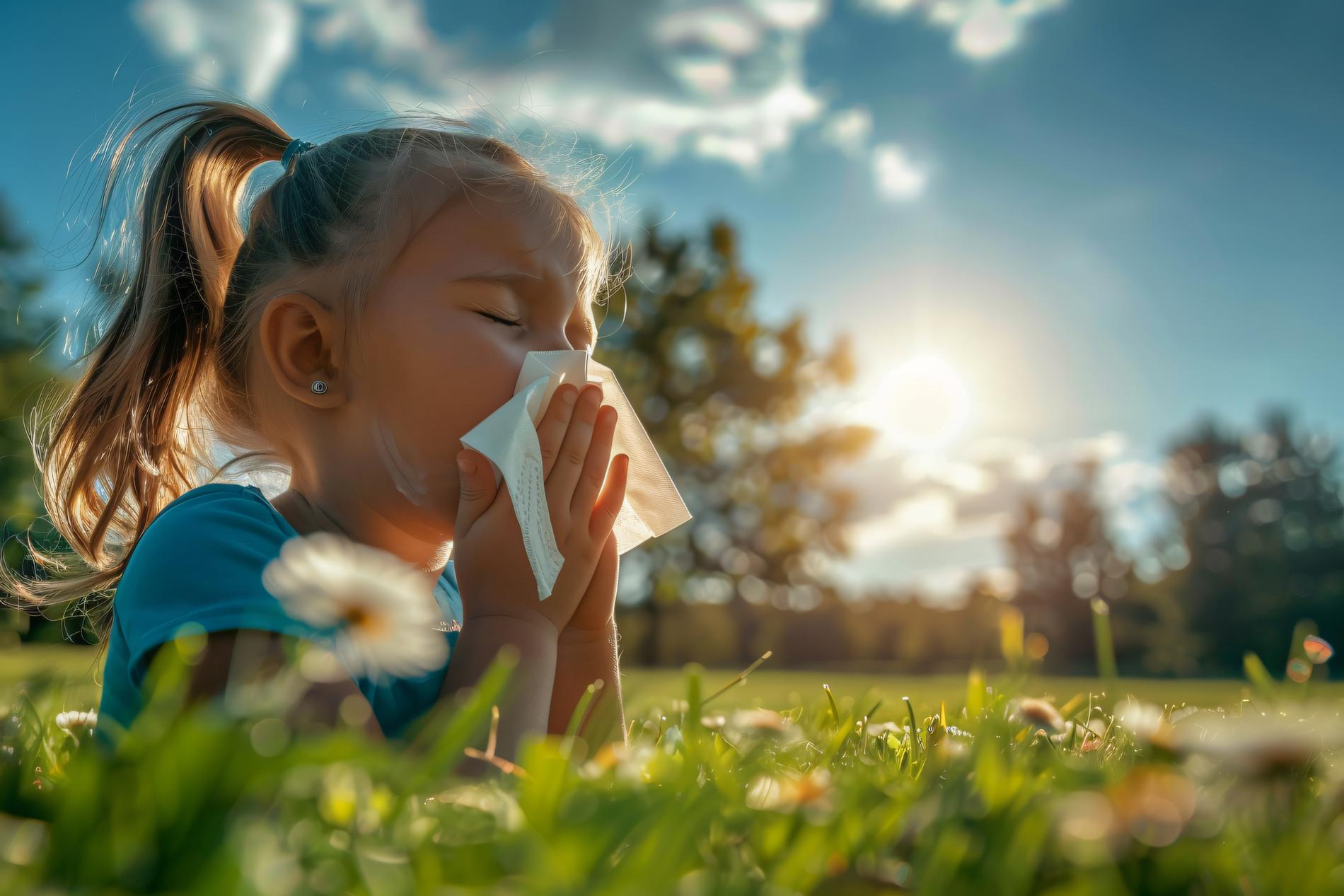 Лечение аллергии у детей. Фото: freepik.com