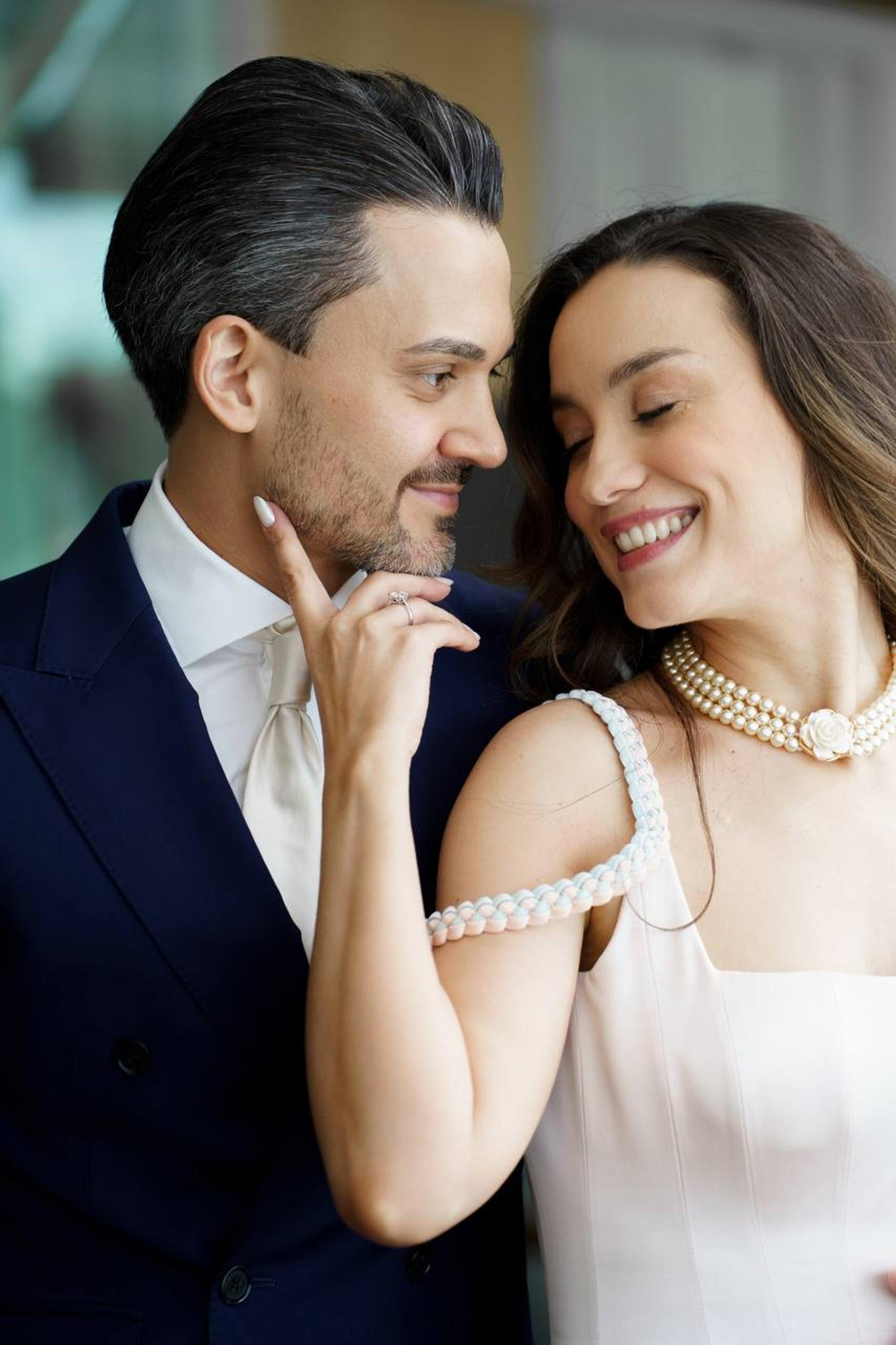 Виктория Дайнеко и Беркели Овезов. Фото: Инстаграм (запрещён в РФ) @victoriadaineko