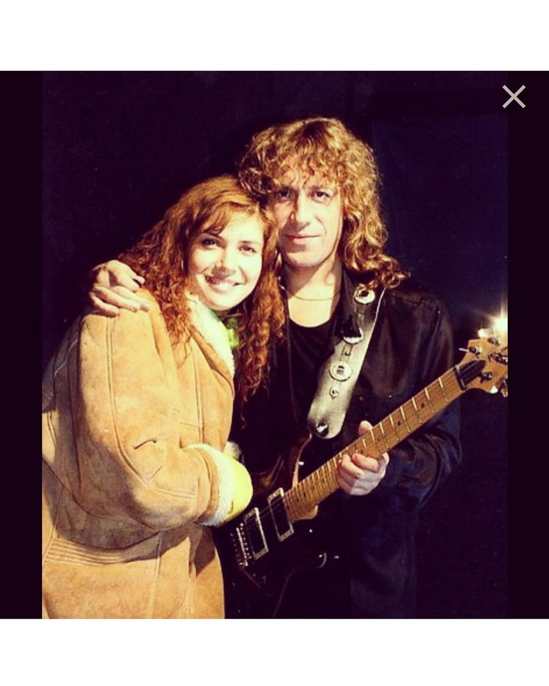 Вера Сотникова и Владимир Кузьмин в 90-е годы. Фото: Инстаграм (запрещён в РФ) @sotnikova4141