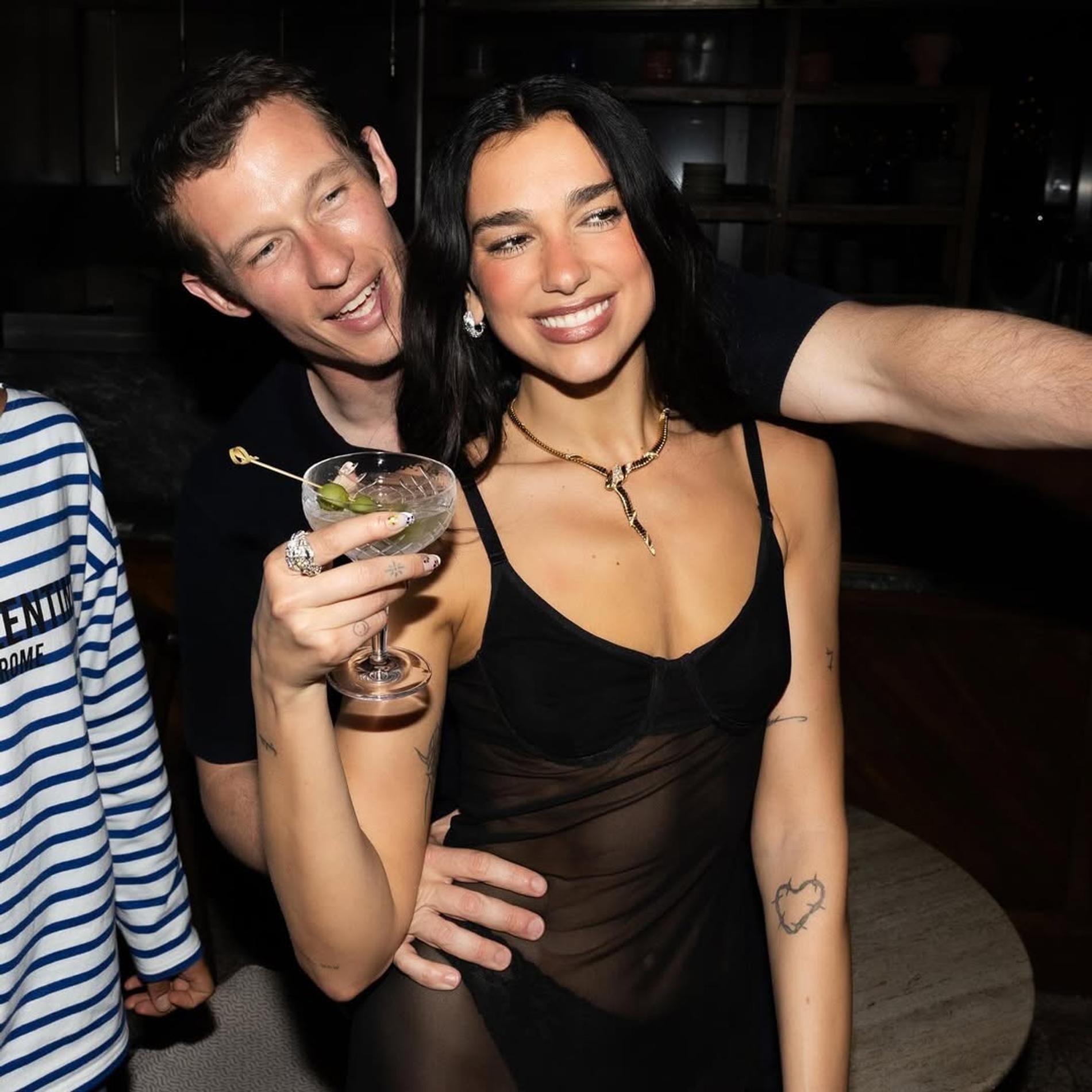 Дуа Липа и Каллум Тёрнер. Фото: Инстаграм* @dualipa