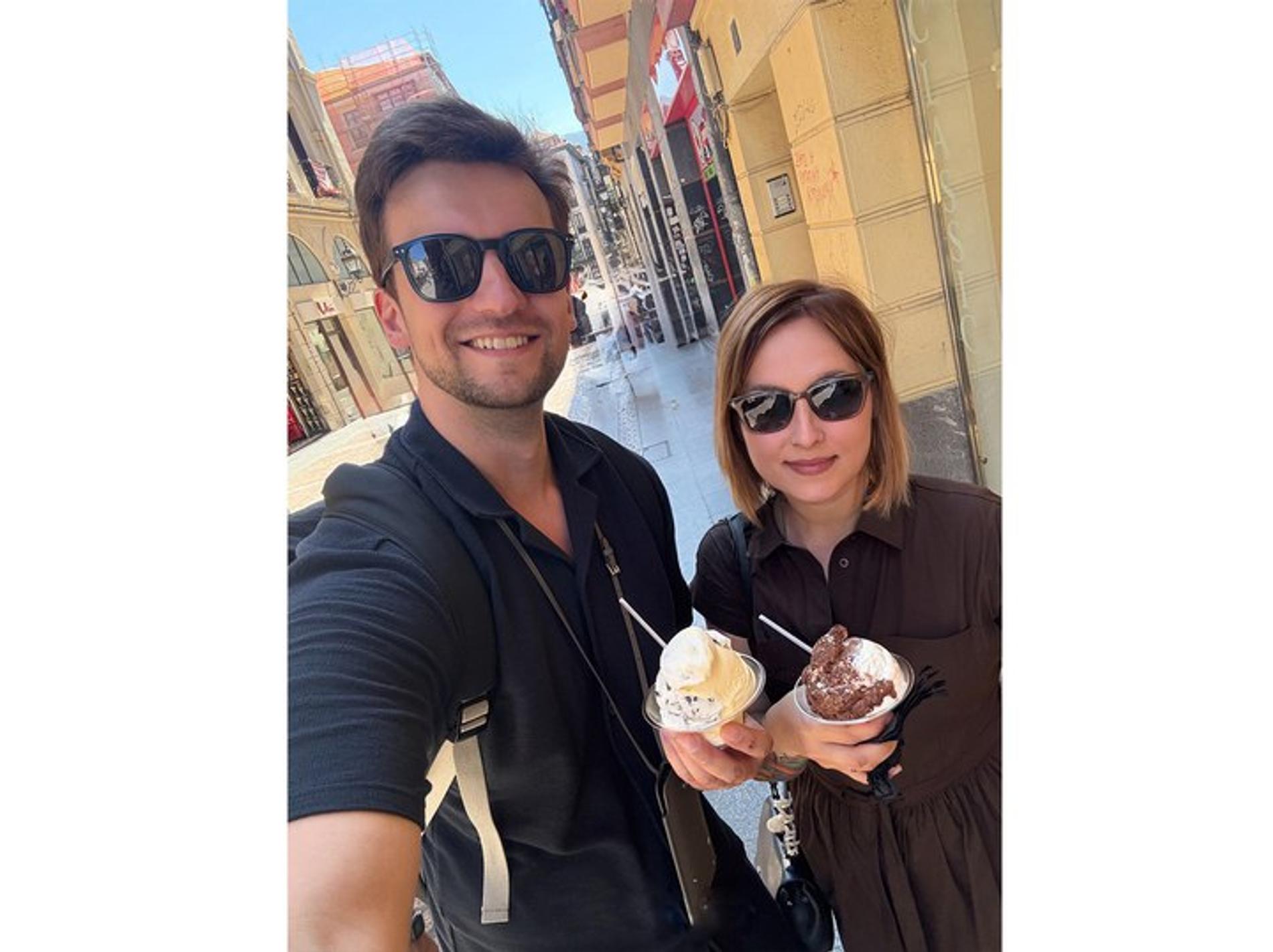Дмитрий Колдун с женой. Фото: Инстаграм (запрещён в РФ)