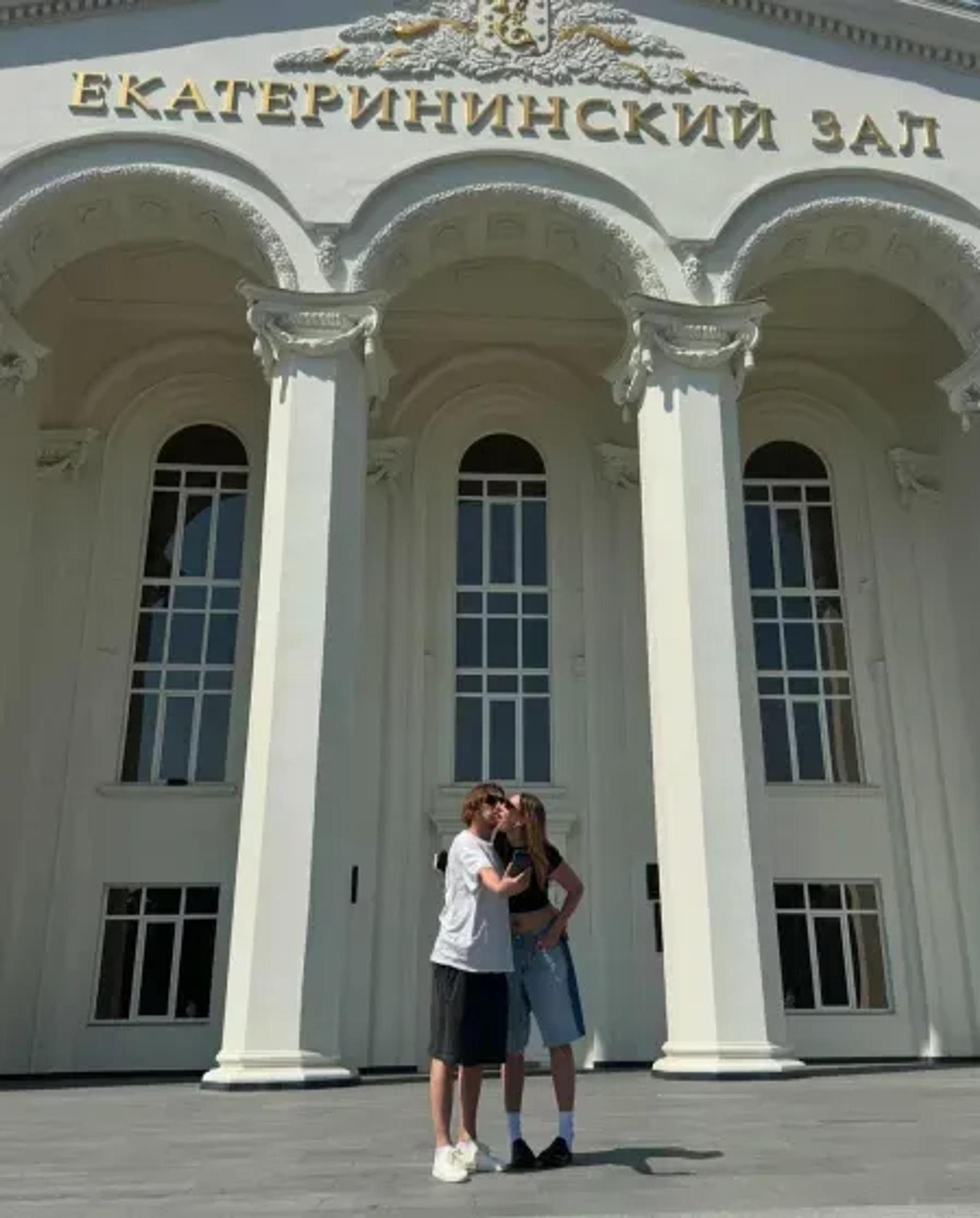 Саша Горчилин и Маша Миногарова. Фото: Инстаграм (запрещён в РФ)