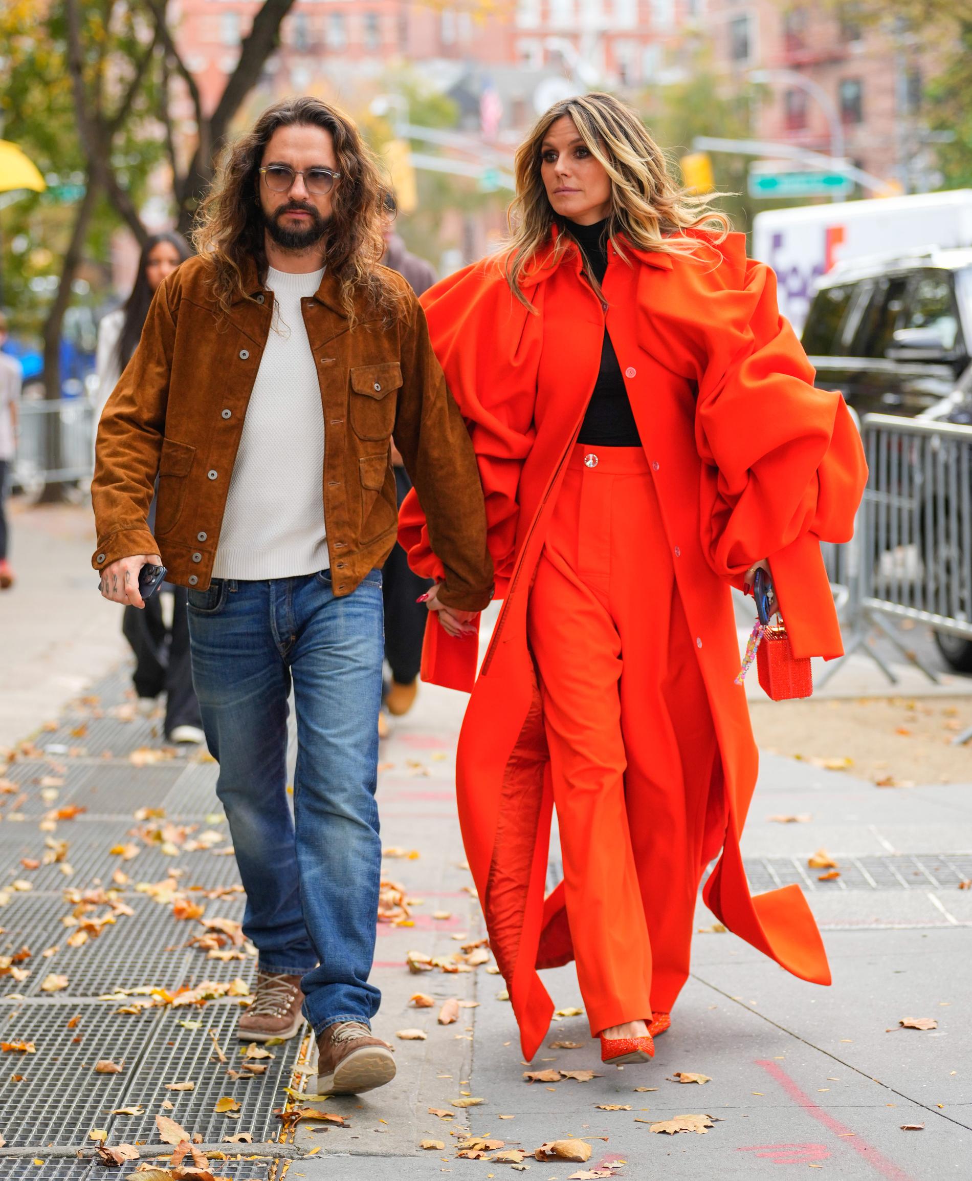 Том Каулитц и Хайди Клум. Фото: Getty Images