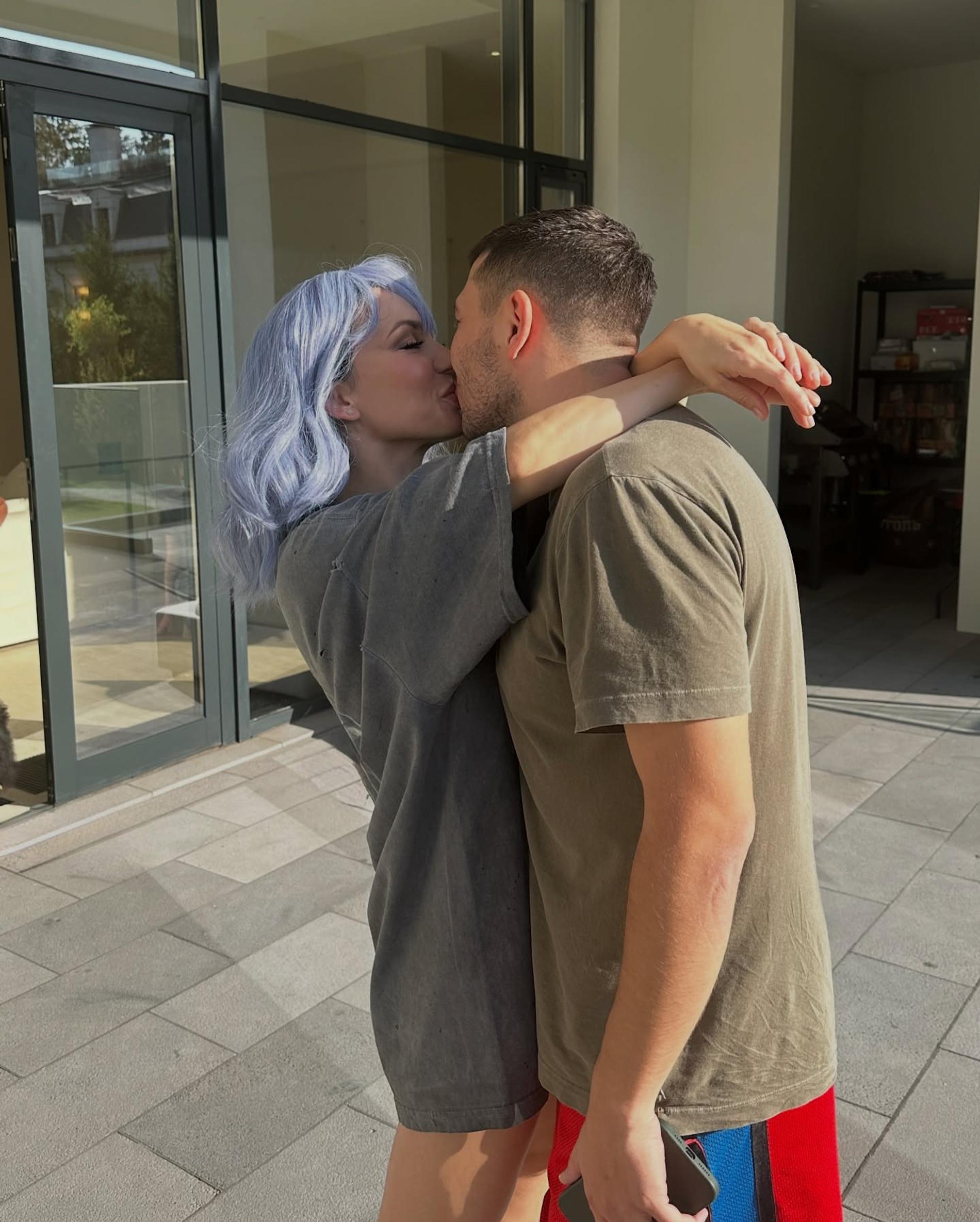 Ольга Серябкина с мужем. Фото: Инстаграм (запрещён в РФ) @seryabkina