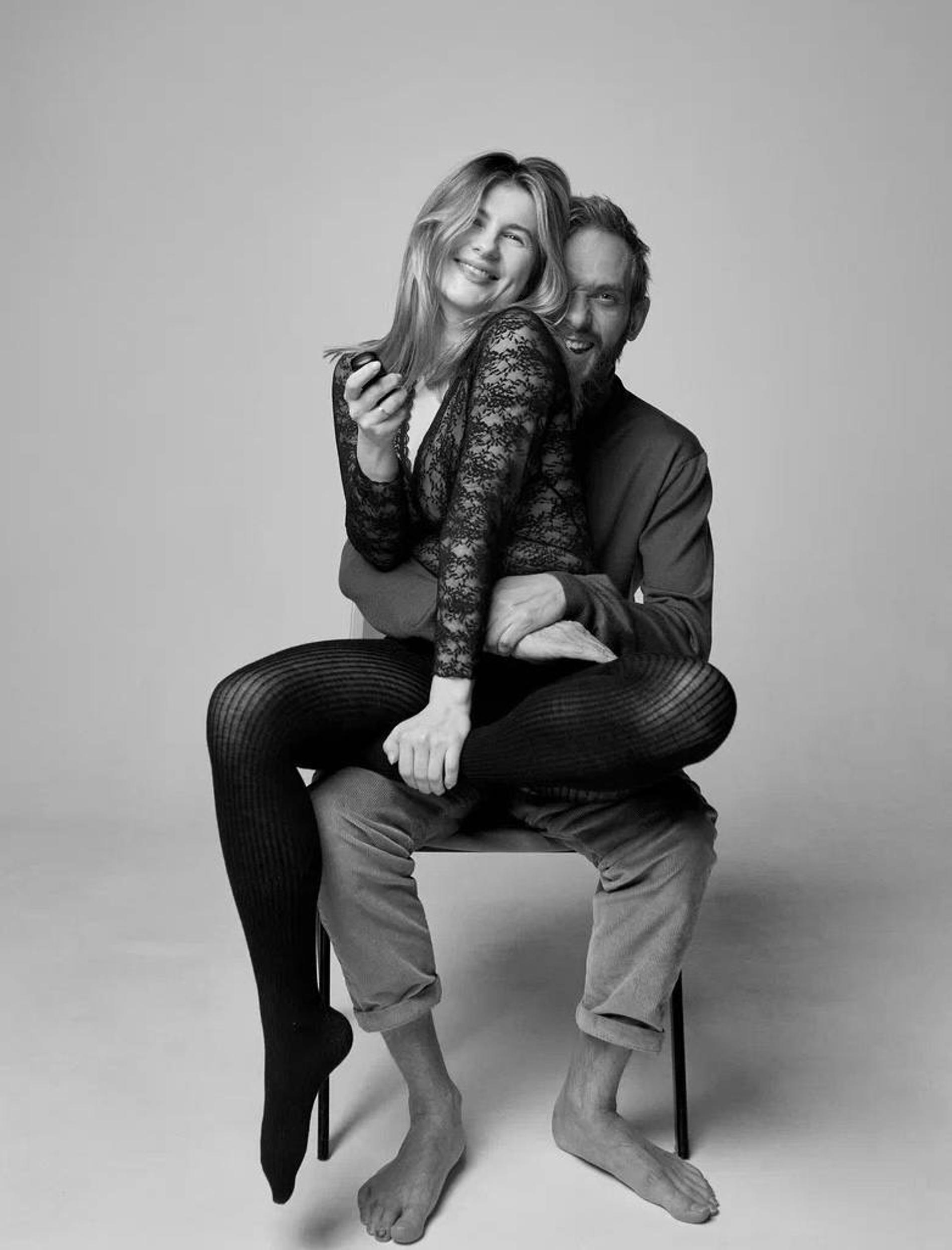 Анна Цуканова-Котт и Михаил Врубель. Фото: Telegram-канал Анна Цуканова-Котт