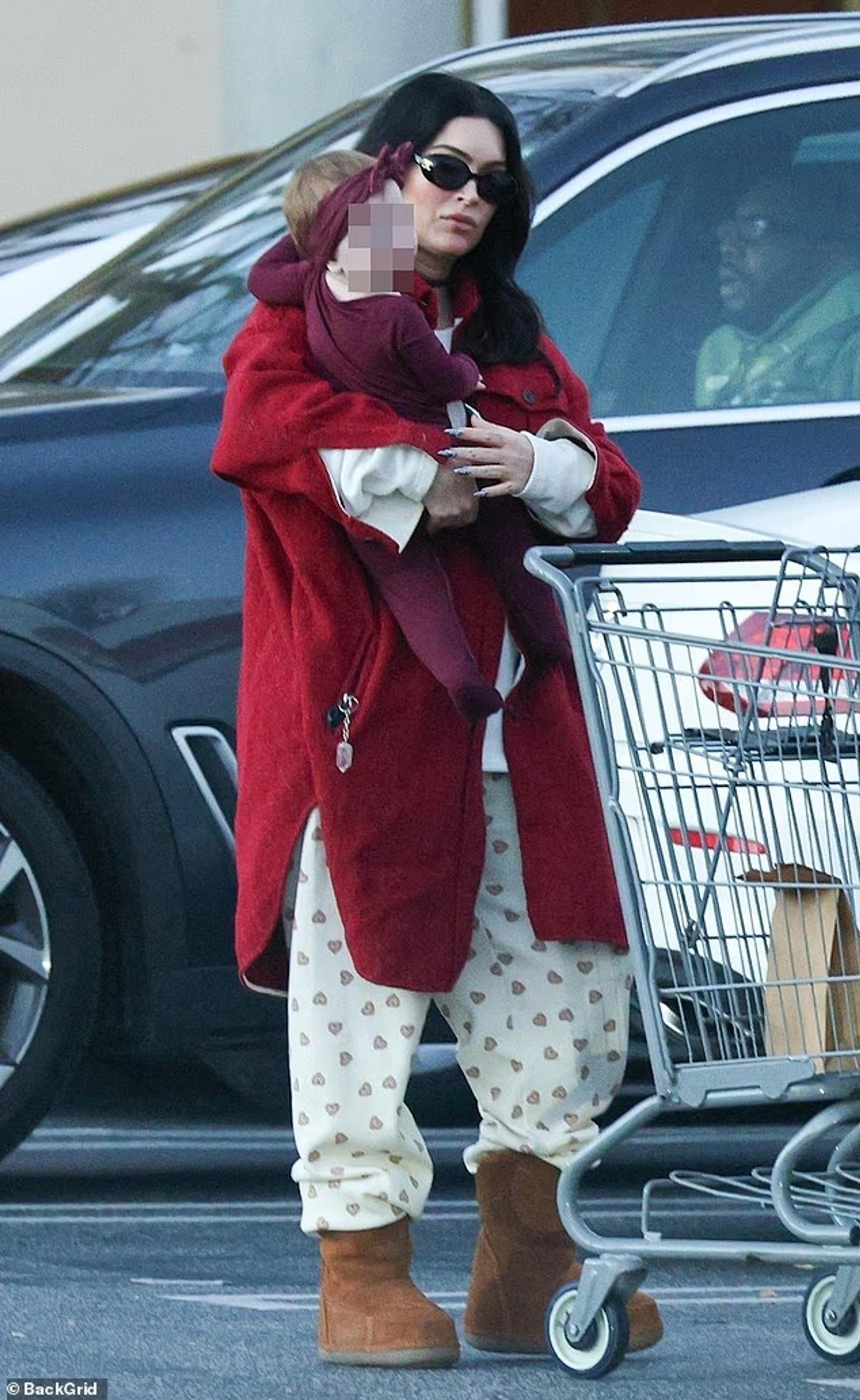 Меган Фокс с дочерью. Фото: Daily Mail