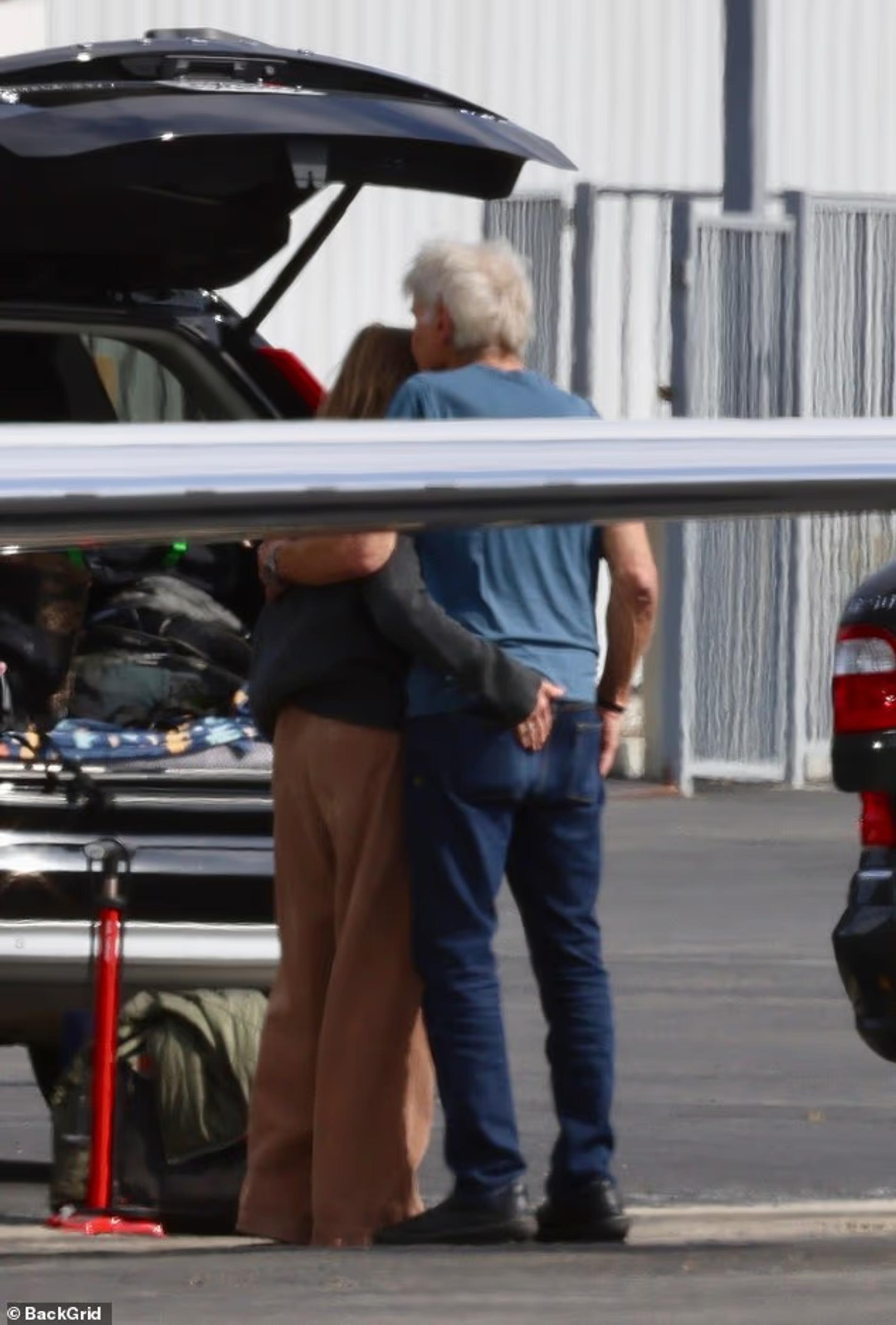 Калиста Флокхарт и Харрисон Форд. Фото: Daily Mail