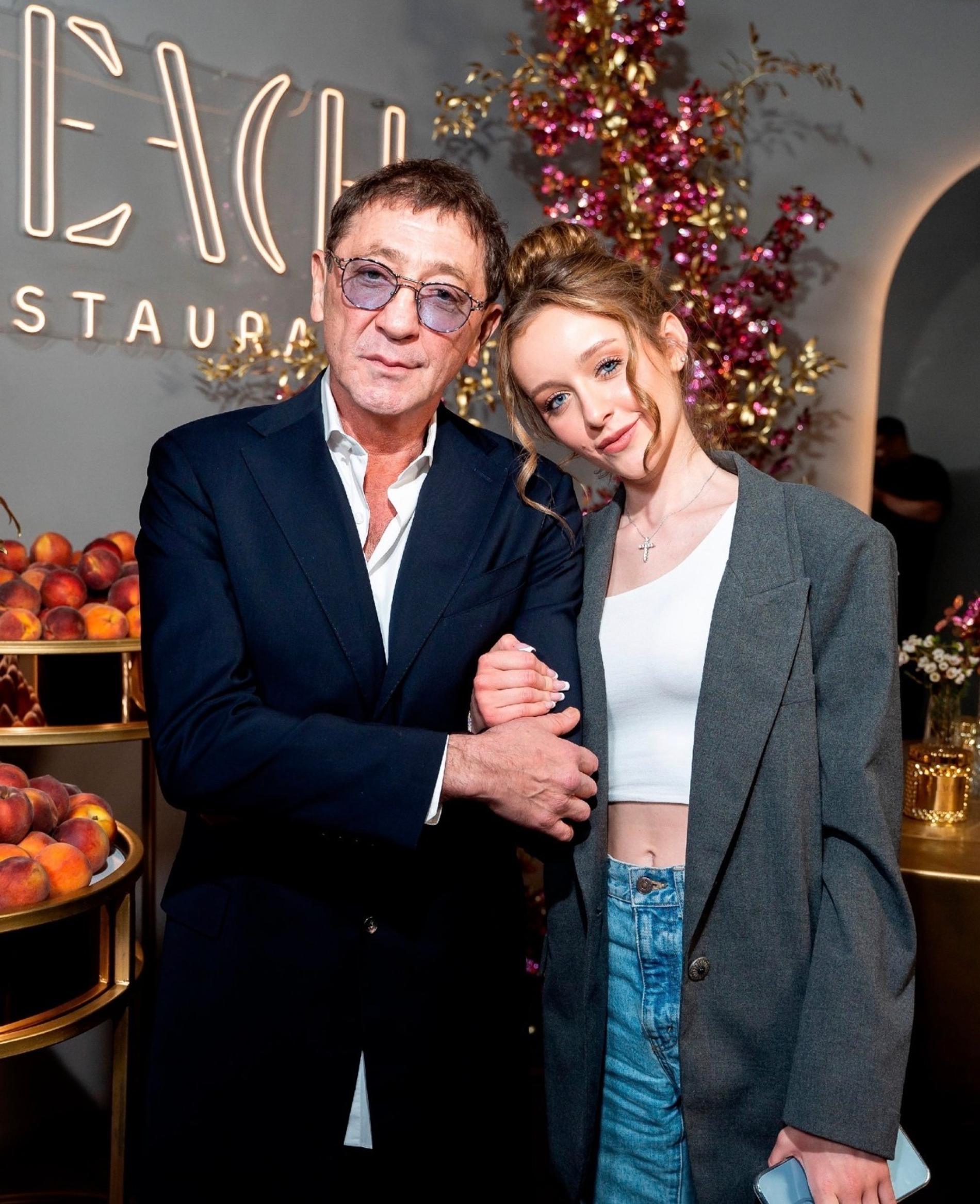 Григорий Лепс с дочерью Евой. Фото: Соцсети Григория Лепса.