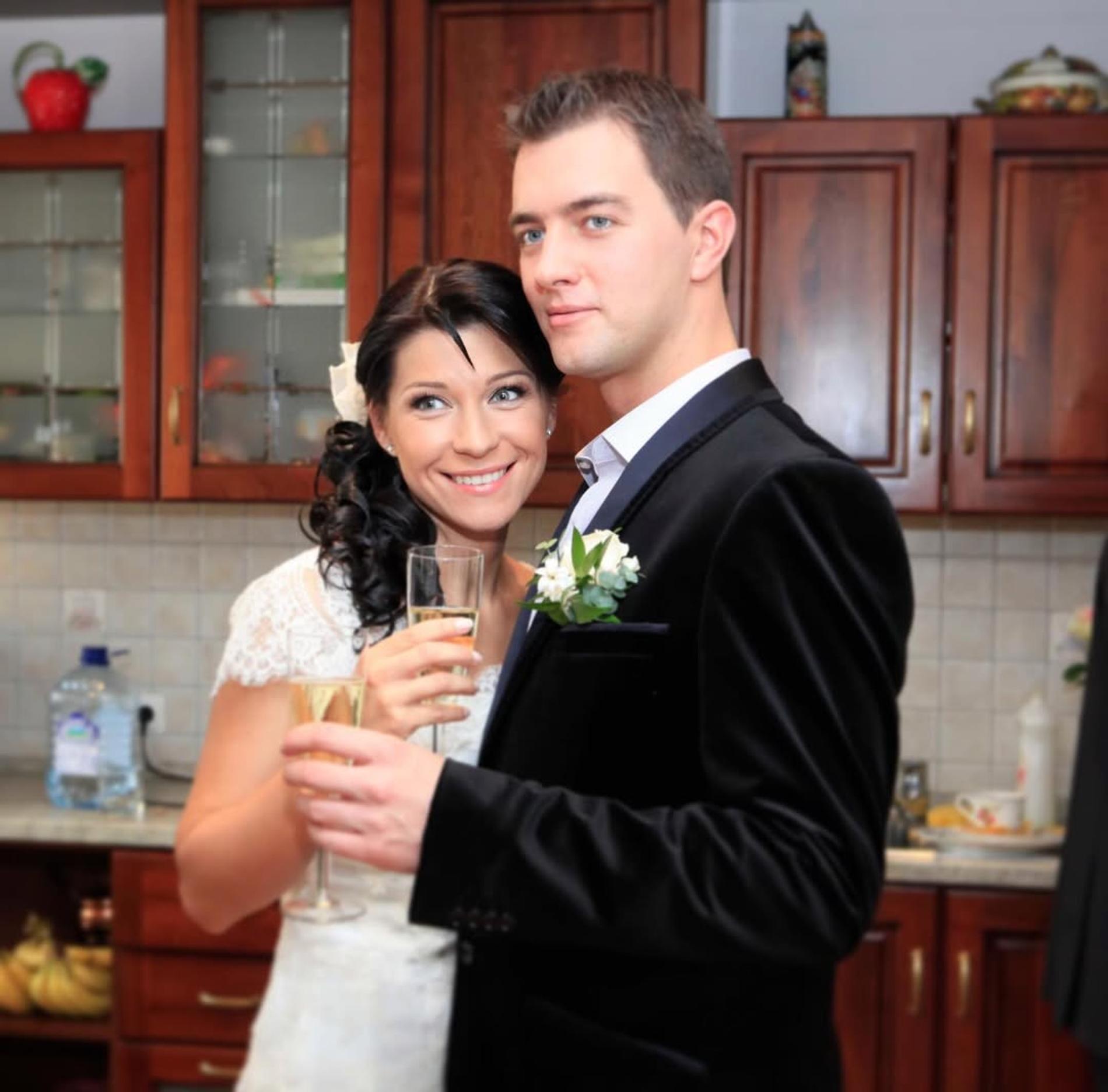 Екатерина Волкова с мужем. Фото: Инстаграм (запрещён в РФ) @karpovandrey