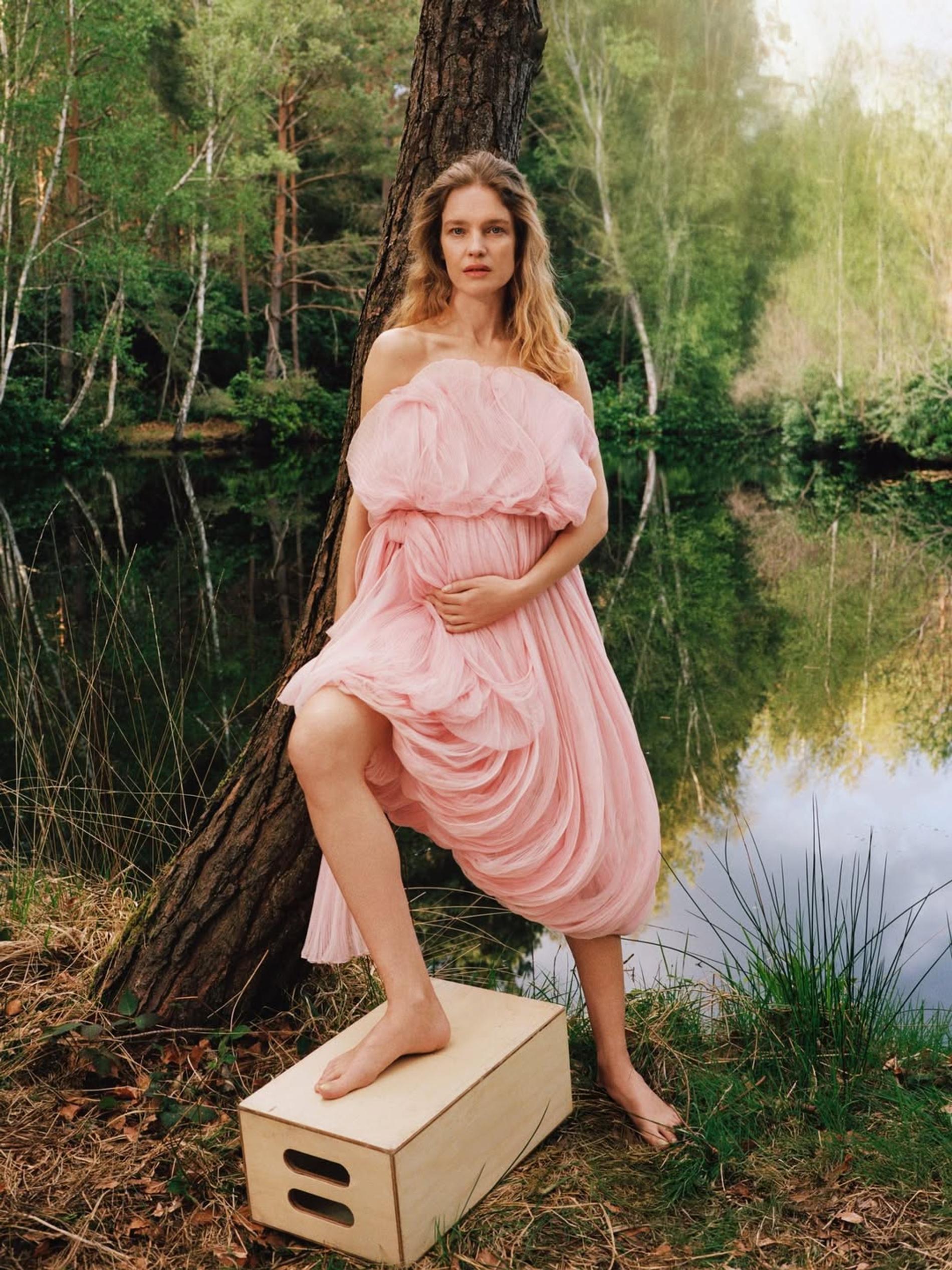 Наталья Водянова. Фото: Инстаграм (запрещен в РФ) @voguefrance